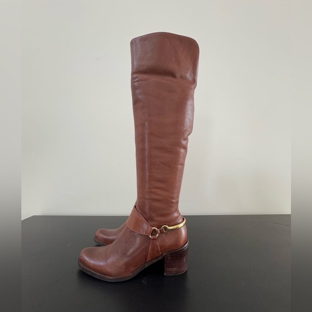 Truth or Dare by Madonna  Over the Knee, Brown Knee High Boots US 6 M - Picture 6 of 15